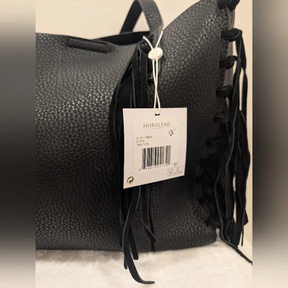 Shiraleah Fringe Tote And Clutch - Picture 8 of 8